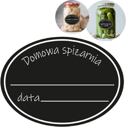 naklejki etykiety na przetwory słoiki konfitury weki domowa