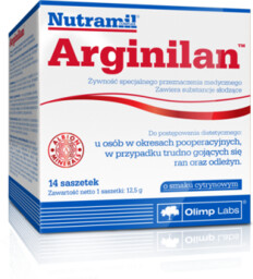 Olimp Nutramil Complex Arginilan o smaku cytrynowym, 14