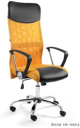 Fotel biurowy viper żółty unique