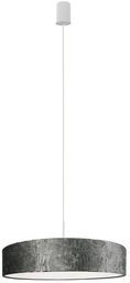 Lampa wisząca zwis nowoczesna CROCO grafitowy śr. 65cm
