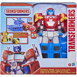 Transformers Optimus Prime Jumbo Jet Wing Racer