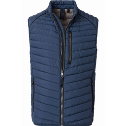 Bezrękawnik Męski Pikowany Sorona Aura Granatowy CASAMODA Duże
