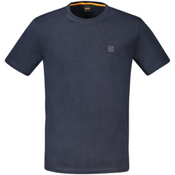 HUGO BOSS MĘSKA KOSZULKA Z KRÓTKIM RĘKAWEM NIEBIESKA