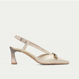 Hiszpańskie czółenka bez pięty - HISPANITAS HI264678 KREMOWE