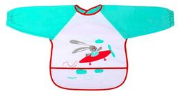 BabyOno Śliniak z długim rękawem Baby Adventurer