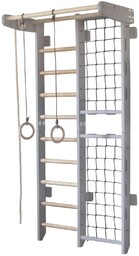 Ma?piszon Drabinka gimnastyczna drewniana szara Kombik Irelio