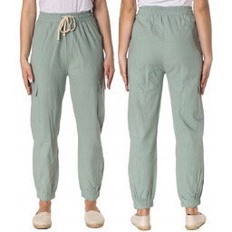 Cienkie Spodnie Damskie Plażowe Lato 1996-6 4XL5XL