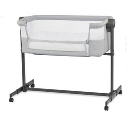 KINDERKRAFT Łóżeczko dostawne Nestee Up 2 Jasnoszary Zyskaj