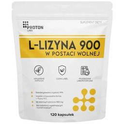 Proton Labs L-Lizyna 900, 120 kaps.