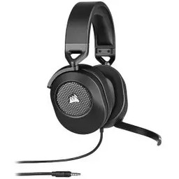 Corsair HS65 Surround Carbon Nauszne Czarny Słuchawki przewodowe