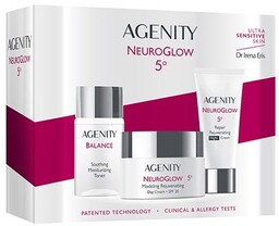 Zestaw Agenity Neuroglow Modelujący krem odmładzający na dzień