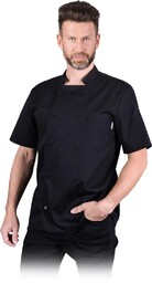 BLUZA KUCHARSKA REIS FUCO; CZARNY (M)