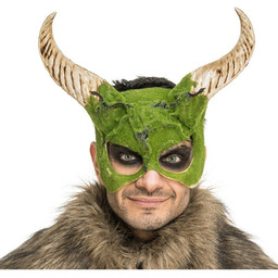 Maska leśny duch rogi