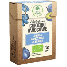 Dary Natury Ekologiczne Cukierki owocowe jagoda kamczacka ze