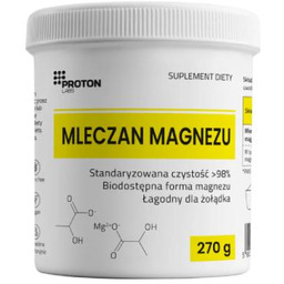 Proton Labs Mleczan magnezu, 270 g