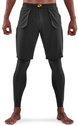 SKINS Series-5 Travel and Recovery Compression Tights Black