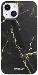 SwitchEasy Marbele etui do iPhone 14 (pearl black)
