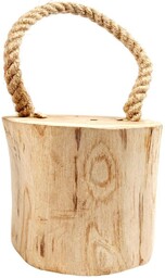 Stoper do drzwi drewniany 15 cm