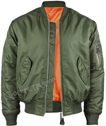 kurtka flyers MA1 JACKET olive-3XL