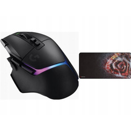 Myszka Gamingowa Logitech G502 X Plus Czarna Duża