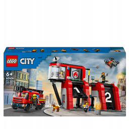 Lego City Remiza strażacka z wozem strażackim 60414