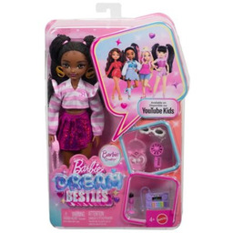 Lalka Barbie Dream Besties Brooklyn JKP51 Wygraj urodziny