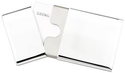 Georg Jensen TO GO Wizytownik Stalowy / Srebrny