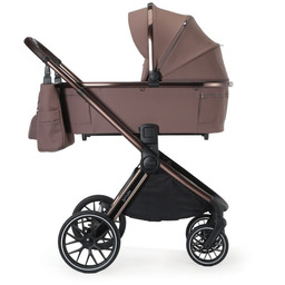 Adamex Spark Wózek głęboko-spacerowy Chocolate truffle + adaptery