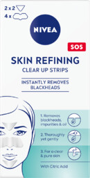 Nivea Skin Refining Clear-Up Strips plastry oczyszczające przeciw