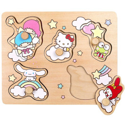 Puzzle z uchwytami Hello Kitty