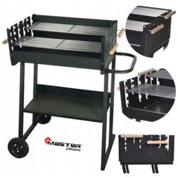 Grill Węglowy MG651 Masywny Z Podwójnym Rusztem