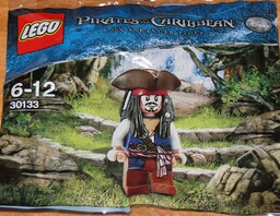 Polybag Lego Pirates of Caribbean 30133 Jack Sparrow