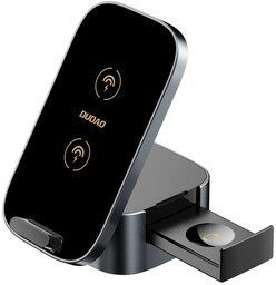 Ładowarka Dudao A11Pro+ indukcyjna 15W 3w1 do telefonu