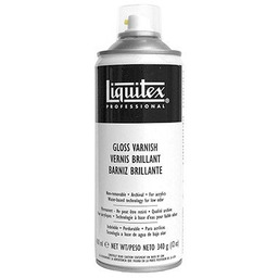 Werniks błyszczący do farb akrylowych Liquitex, spray 400