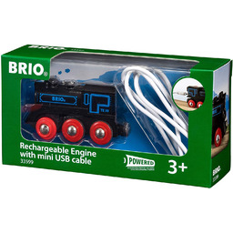 Brio. Klasyczna lokomotywa z Usb Ravensburger