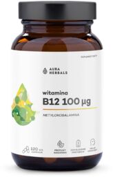 Aura Herbals Witamina B12 100 g, 120 kapsułek