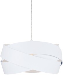 Wisząca lampa kuchenna Tornado 1113 Zumaline designerska biała