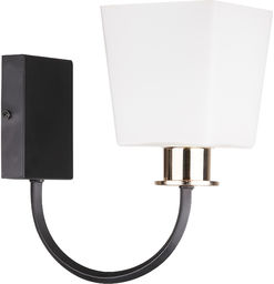 Candellux SCHUBERT 21-74225 kinkiet lampa ścienna czarna klosz