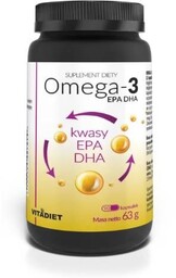 VITADIET Omega 3 EPA DHA, 90 kaps.