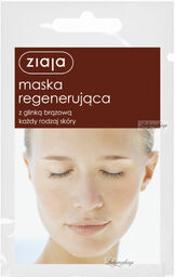 ZIAJA - Maska regenerująca z brązową glinką -