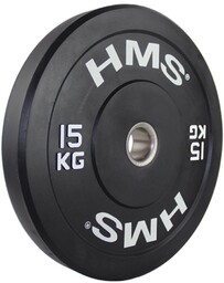 Obciążenie olimpijskie gumowane BBR15 15 kg - HMS