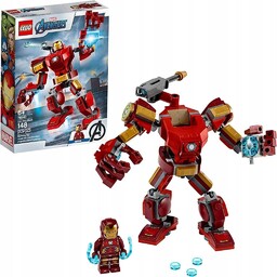 Lego Marvel Avengers 76140 Mech Zbroja Iron-mana Figurka