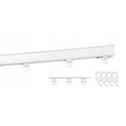 Karnisz Szyna Sufitowa Aluminiowa Mms system Wave Fala