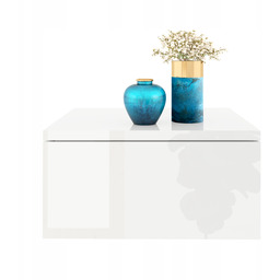 Szafka nocna Mila 40CM Biała F.Połysk Stolik