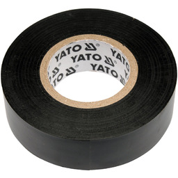Yato Taśma elektroizolacyjna 19mmx20mx0,13mm, czarna YT-8165