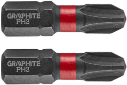 Bity udarowe PH3 x 25 mm, 2 szt.