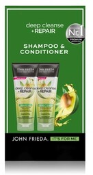 JOHN FRIEDA Deep Cleanse Zestaw do pielęgnacji włosów