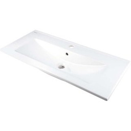 DEANTE Umywalka ceramiczna TUBO wpuszczana w blat