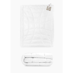 Kołdra wełniana 180x200 biała ciepła 1800 g Alpaka