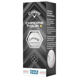 Piłki golfowe Callaway Chrome Tour X Triple Track